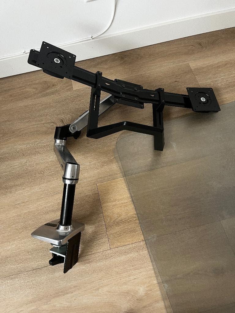 Ergotron Dual Monitor Arm, Computers en Software, Monitoren, Ophalen of Verzenden, Zo goed als nieuw, Overige typen, Onbekend