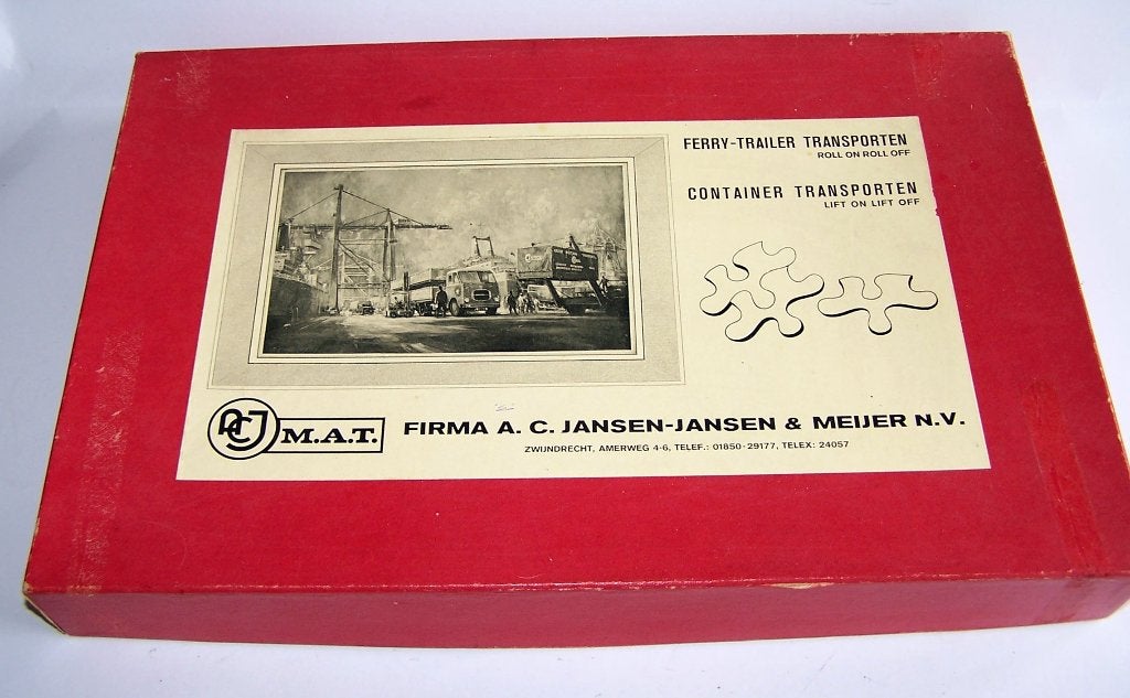 Antieke puzzel Firma A.C. Janssen-Janssen & Meijer NV., Ophalen of Verzenden