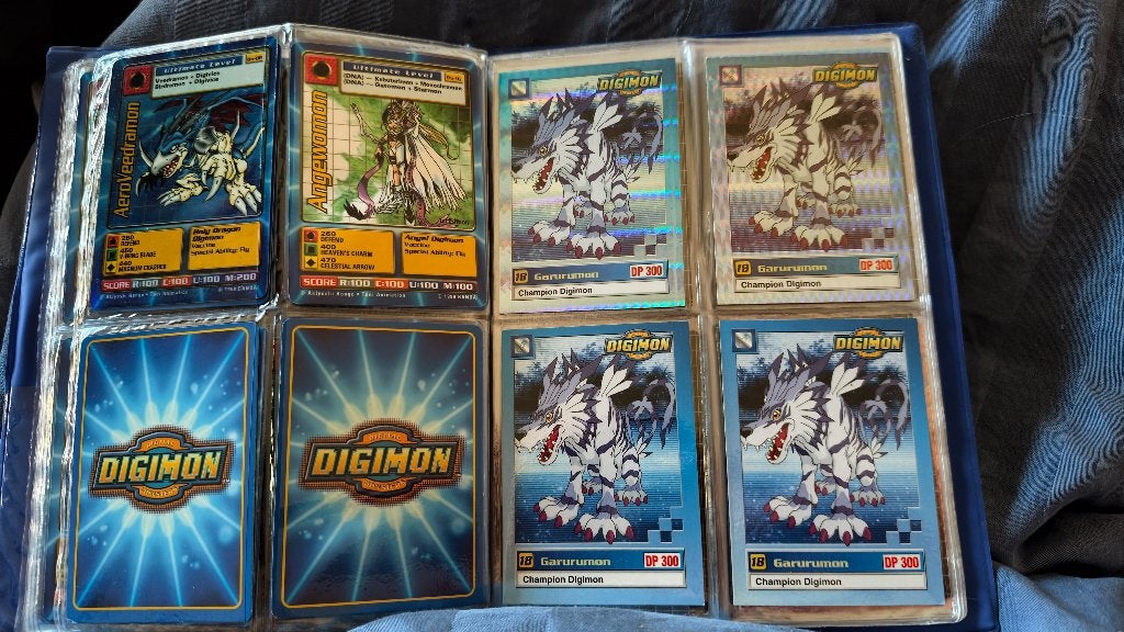 Vintage Digimon Map 1999-Bandai 1st Edition&Upper Deck Holos, Hobby en Vrije tijd, Verzamelkaartspellen | Overige, Verzenden, Zo goed als nieuw