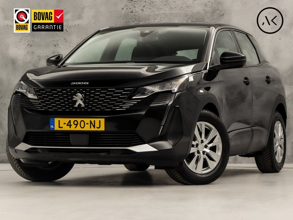 Peugeot 3008 1.2 PureTech Sport (APPLE CARPLAY, GROOT NAVI,, Auto's, Peugeot, Voorwielaandrijving, 12 maanden, Stof, Gebruikt