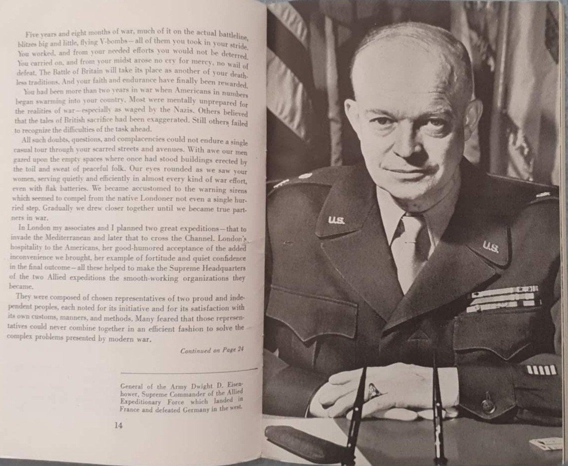 Eisenhower on war en peace, Ophalen of Verzenden, Nieuw