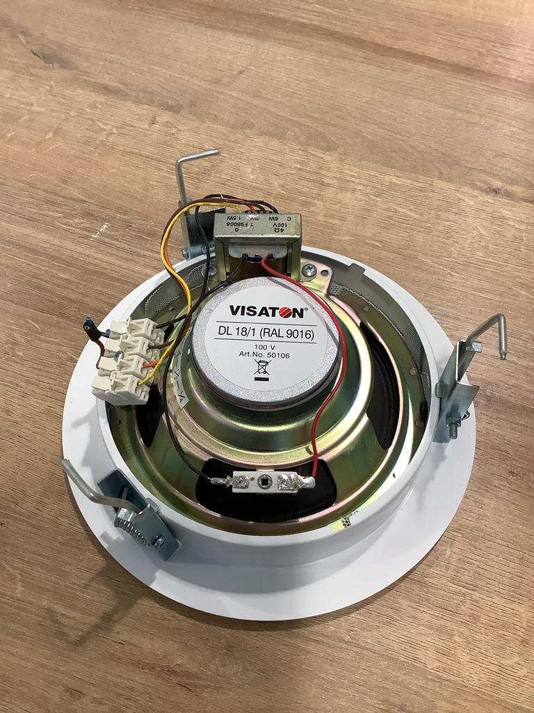 Visaton DL 18/1 Inbouw Speaker 100V, Overige merken, Gebruikt, Visaton, Overige typen