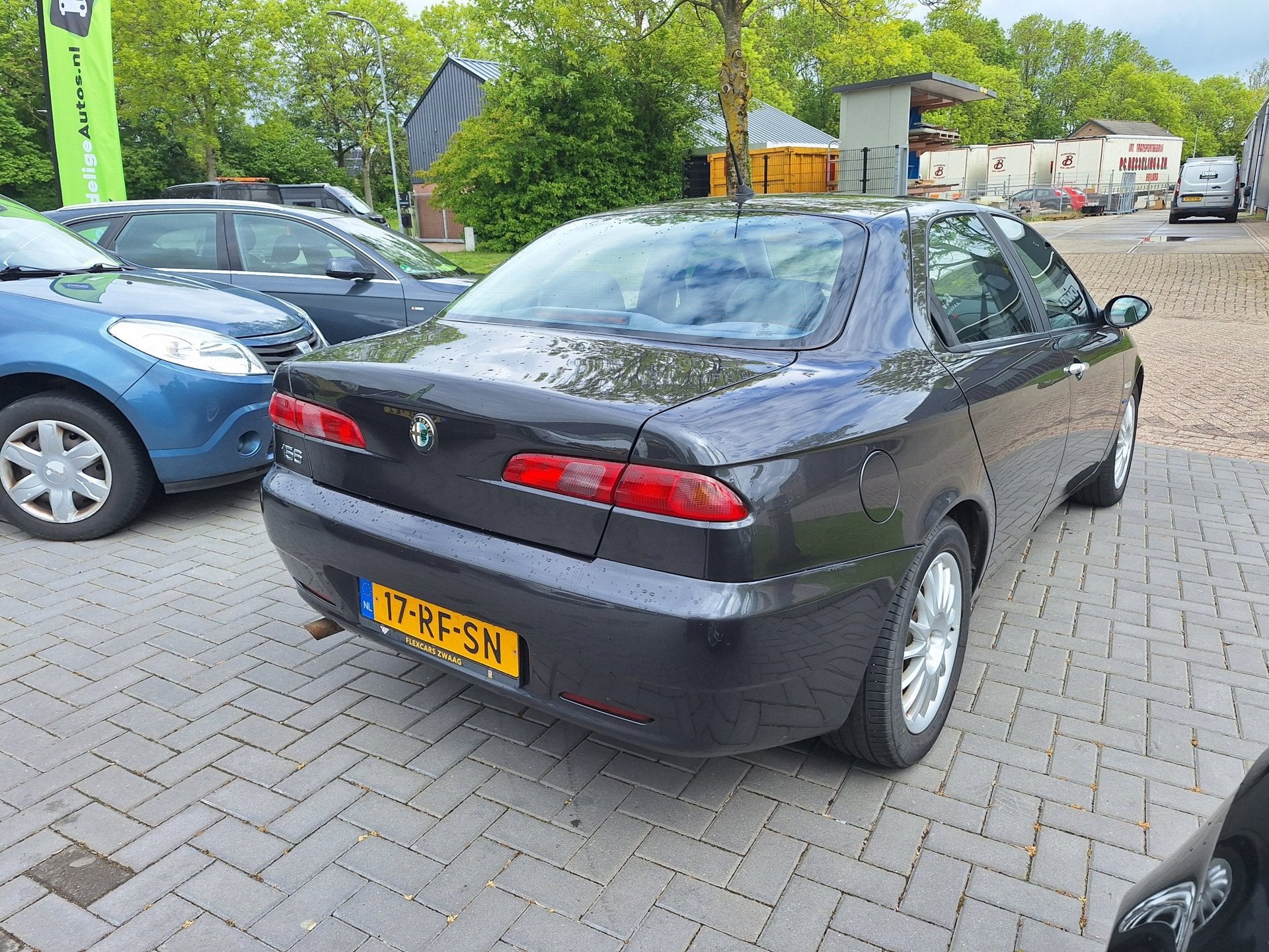 Alfa Romeo 156 1.8 T.Spark Distinctive / Leuke auto / APK ma, Auto's, Voorwielaandrijving, Gebruikt, 4 cilinders, Bedrijf