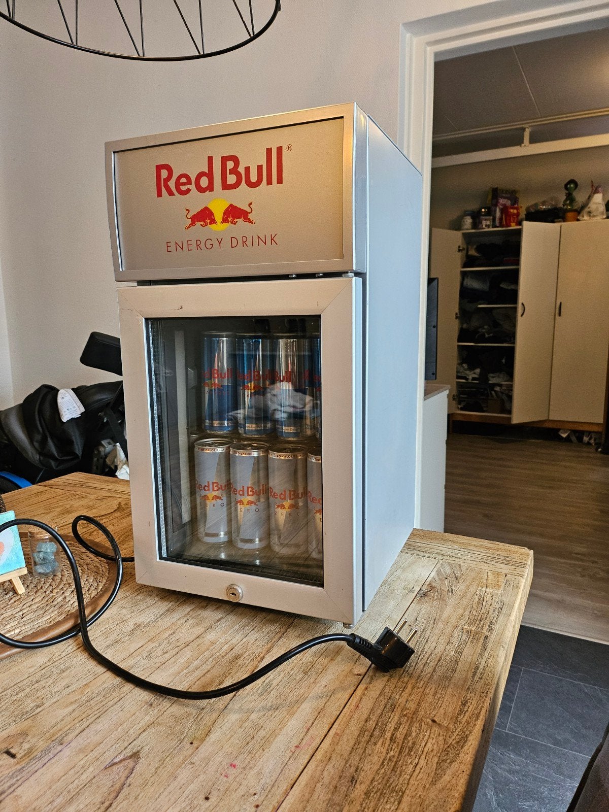 Red Bull Koelkastje - Mini Koelkast, Ophalen of Verzenden, Minder dan 75 liter, Zonder vriesvak, Gebruikt