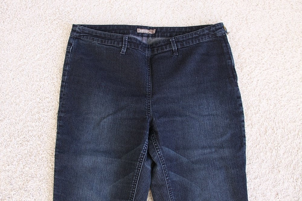 Mooie Sandwich Spijkerbroek / Tregging (Maat 44) - 74 € 35,-, Kleding | Dames, Blauw, Ophalen of Verzenden, Zo goed als nieuw