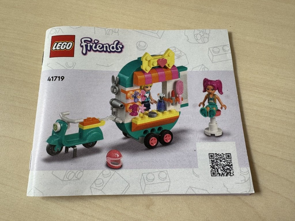 Lego Friends 41719 Mobiele modeboetiek - Compleet, Gebruikt, Lego, Friends, Ophalen of Verzenden