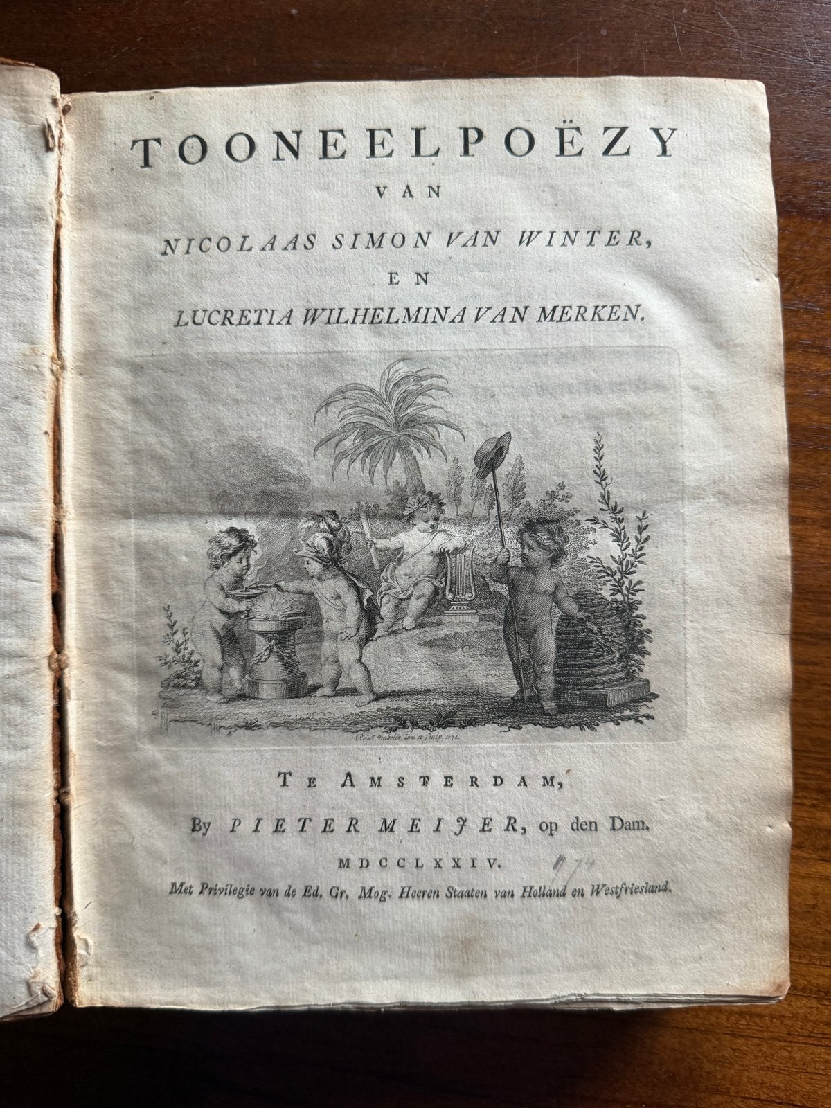 Beleg der stad Leyden Tooneelpoëzy - (1774), Ophalen of Verzenden