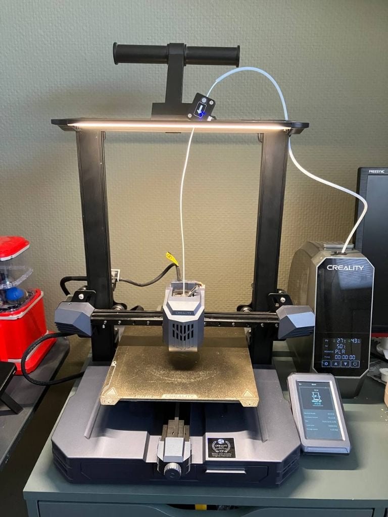 Creality CR-10SE 3D printer met filament droger, Computers en Software, Ophalen, Gebruikt, Ingebouwde Wi-Fi, Filament