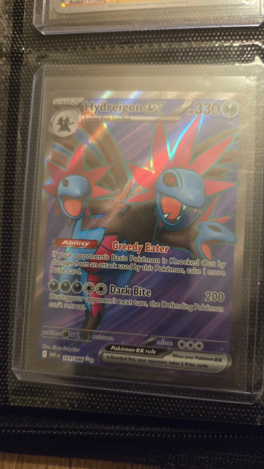 Hydreigon EX fullart 161 wht, Ophalen of Verzenden, Nieuw