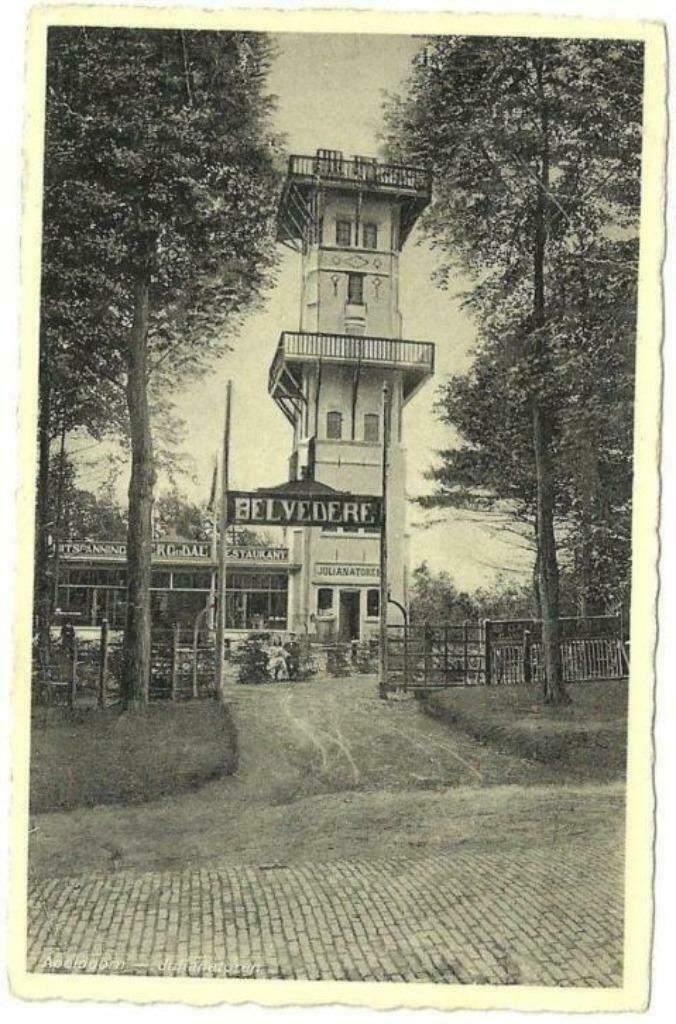 AK Apeldoorn - Julianatoren, Belvedere, Verzenden, 1920 tot 1940, Gelopen, Gelderland