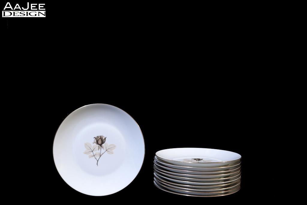 Rosenthal – Form 2000 – Raymond Loewy – Ontbijtbordjes, Ophalen of Verzenden, Zo goed als nieuw, Bord(en), Overige stijlen