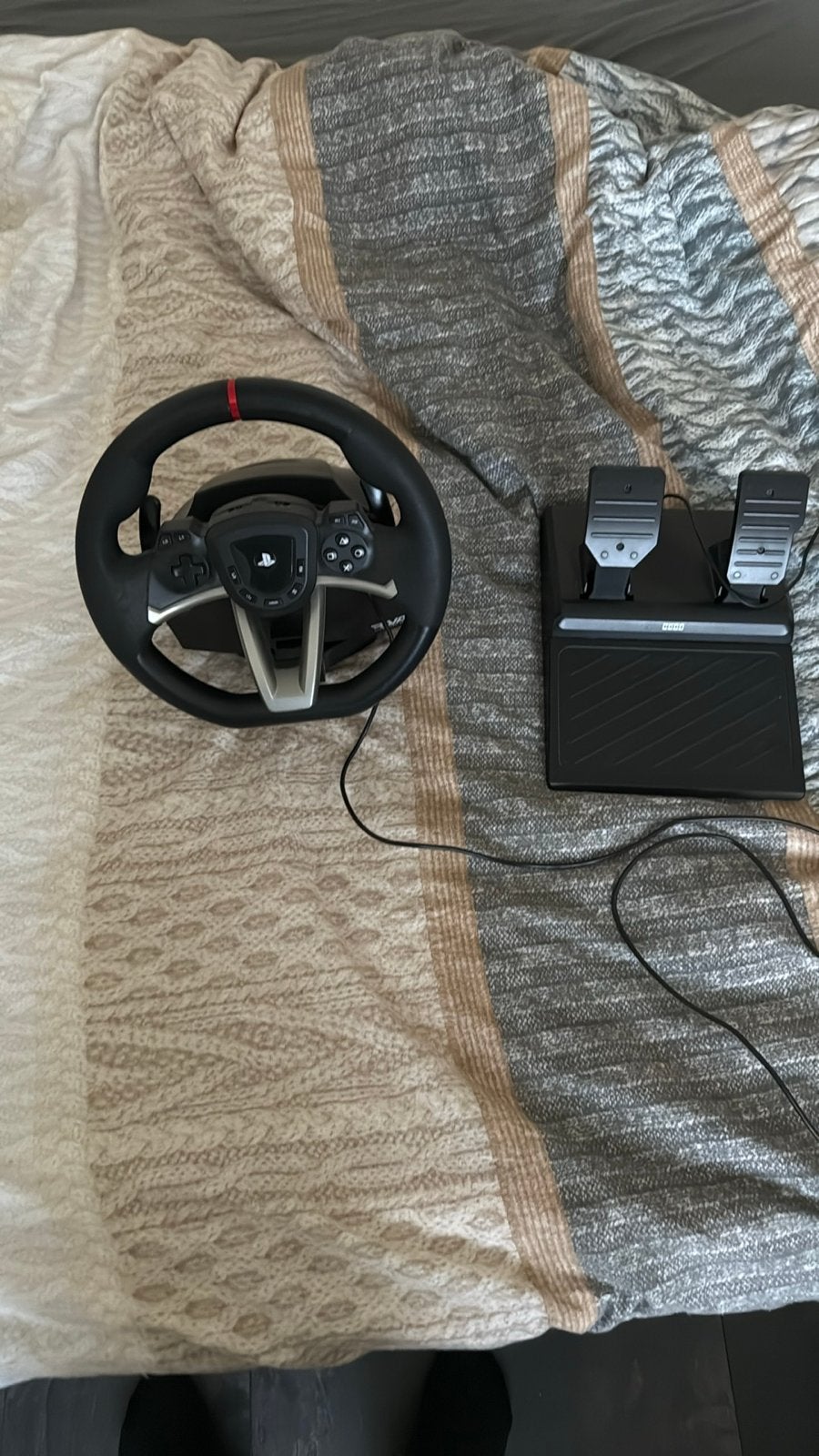 Hori apex racing stuur, Racestuur, Force feedback, Zo goed als nieuw, Thrustmaster