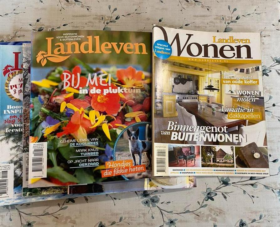 10 x Landleven Magazine - Diverse edities, Ophalen, Gelezen, Overige typen