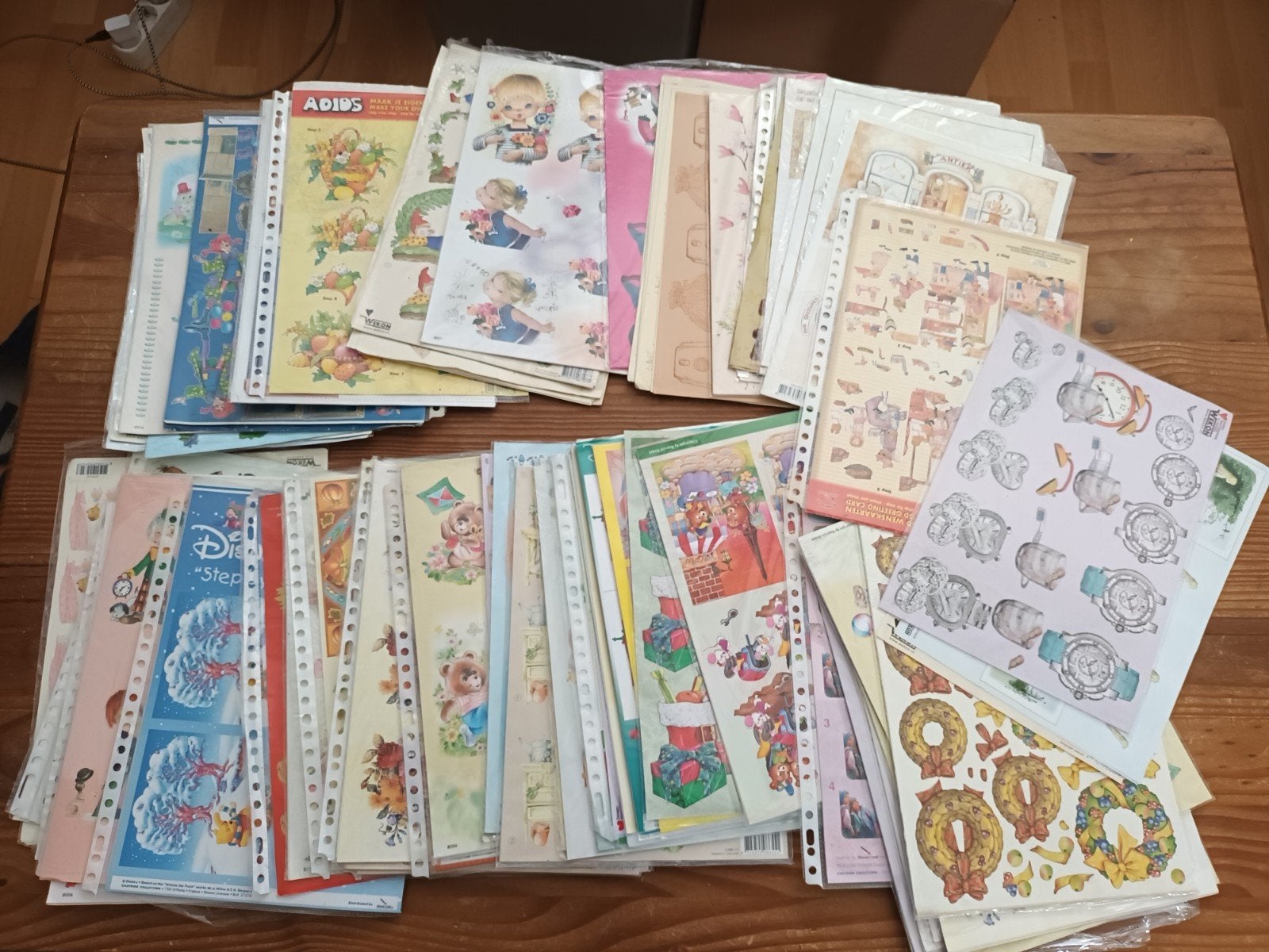Partij 3d knip papier, Ophalen of Verzenden, Gebruikt