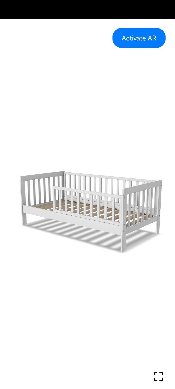 Peuterbed zonder matras, Ophalen, Gebruikt, Ledikant