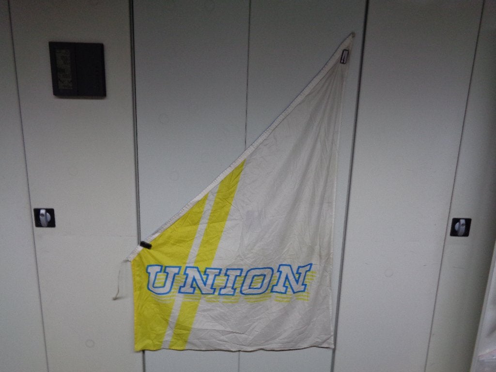 Union fietsen vlag, Ophalen of Verzenden, Gebruikt