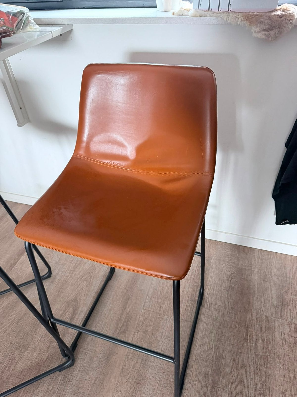 Barkruk - kruk - keukenstoel, 2 krukken, Ophalen, Gebruikt, 60 tot 90 cm