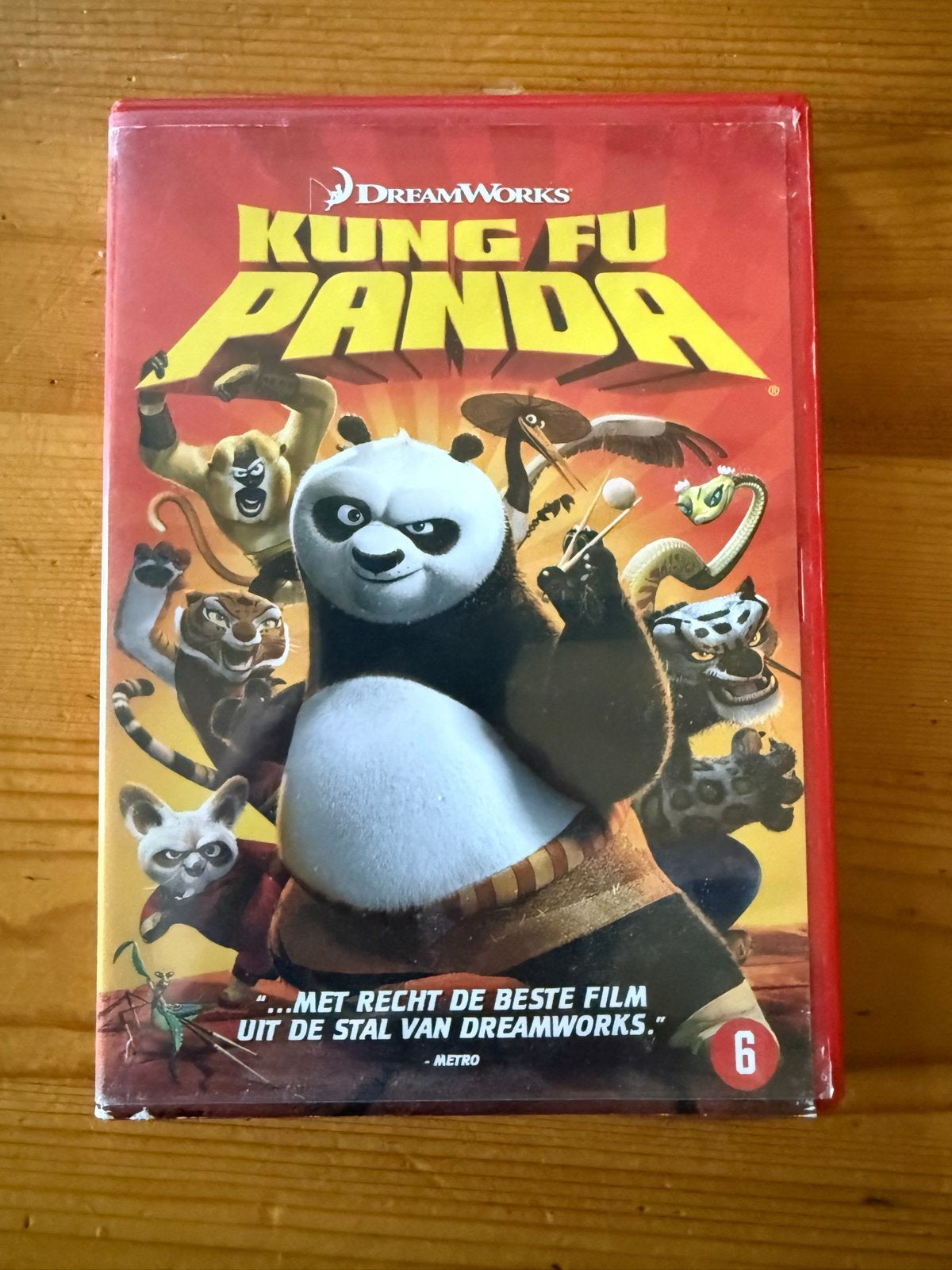Kung Fu Panda DVD - DreamWorks Animatie Film, Animatie, Nederlands, Vanaf 6 jaar, Film