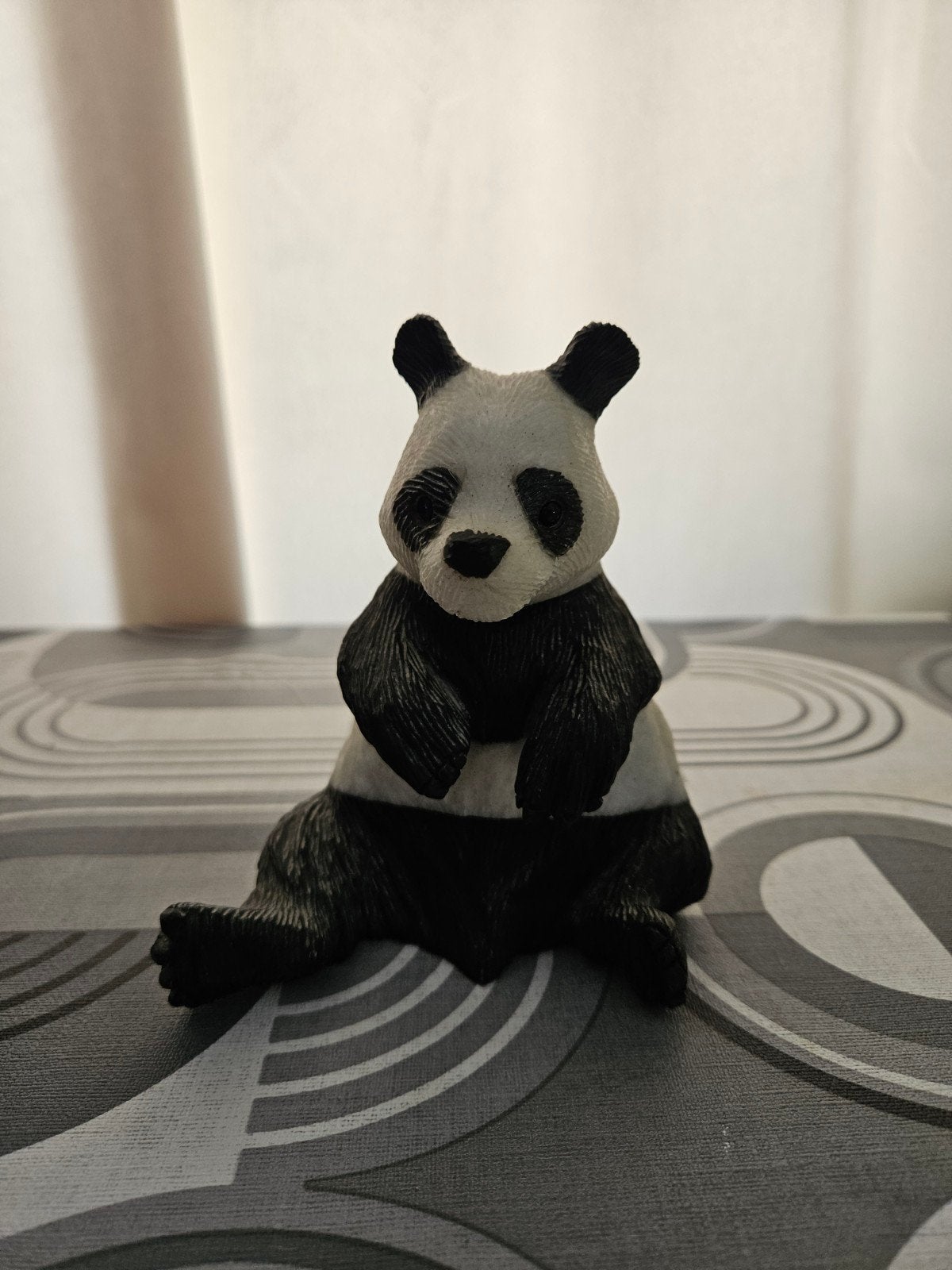 Leuk Panda Beeldje - Decoratie voor Thuis of Kantoor, Ophalen of Verzenden, Zo goed als nieuw, Wild dier, Beeldje of Figuurtje