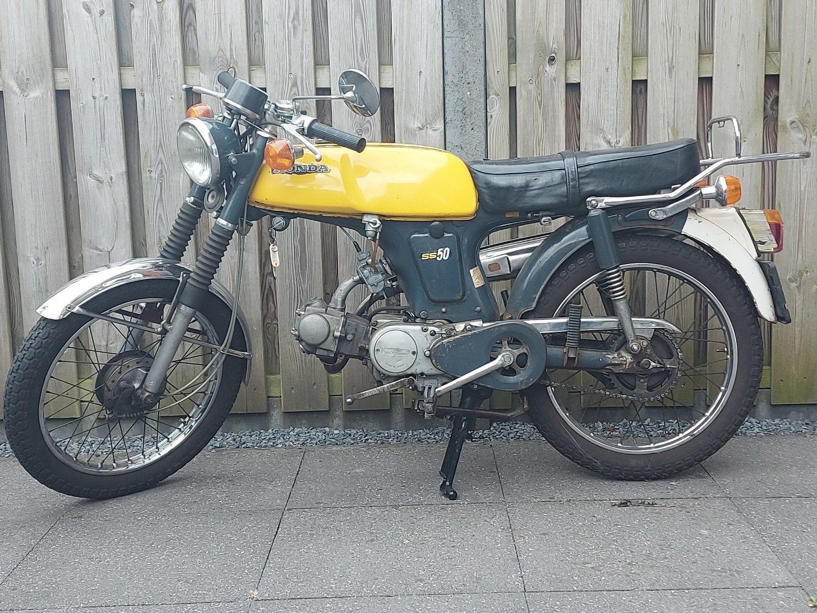 Honda SS50 K1, Maximaal 45 km/u, 49 cc, 4 versnellingen, Ophalen