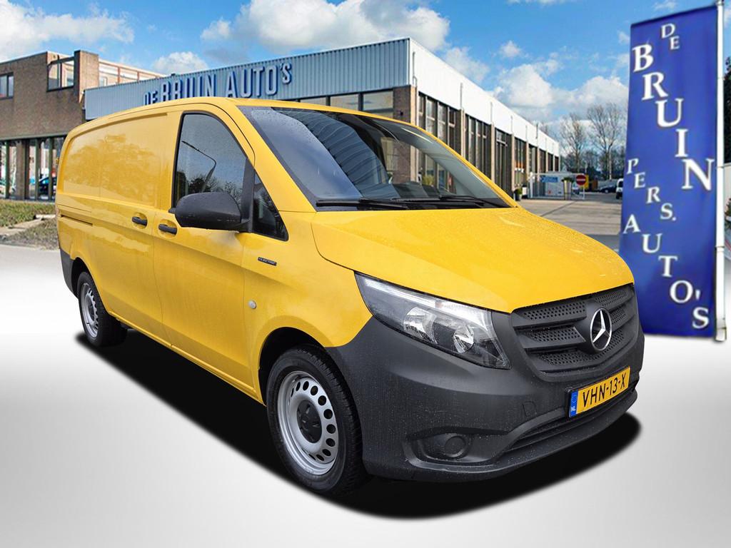 Mercedes-Benz eVito eVito Lang 41 kWh Airco Achteruitrijcame, Auto's, Stof, Gebruikt, Zwart, 134 km