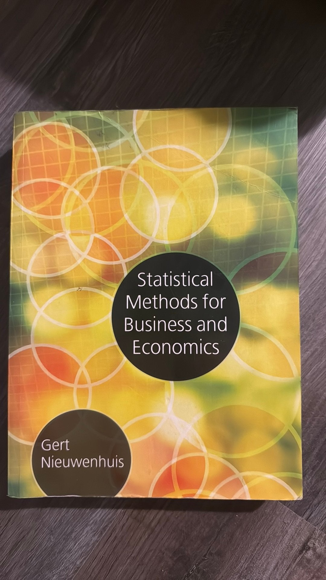 Statistical Methods for Business Economics, Boeken, Ophalen of Verzenden, Zo goed als nieuw
