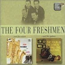 The Four Freshmen Cd And Five Saxes/And Five Guitars., Pop, Inclusief doosje, Ophalen of Verzenden, Zo goed als nieuw