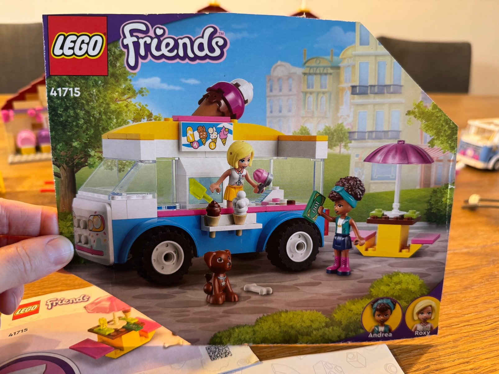 Lego friends ijscowagen 41715, Ophalen, Zo goed als nieuw
