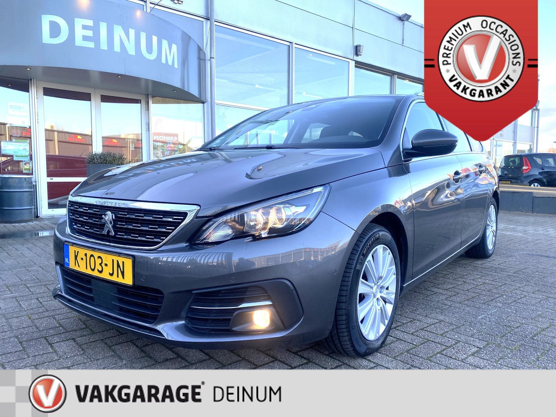 Peugeot 308 SW 1.2 Turbo 130 PK Blue Lease Allure Navigatie,, Auto's, 12 maanden, Stof, Gebruikt, 1199 cc
