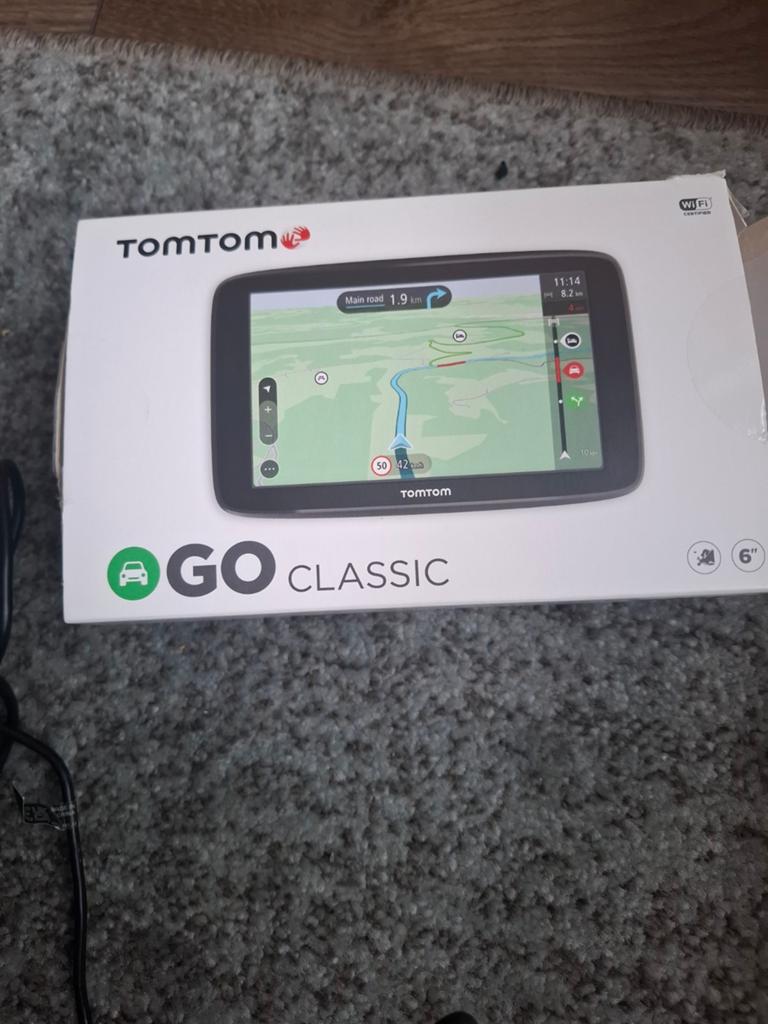 TomTom GO Classic 6" navigatiesysteem, Ophalen of Verzenden, Zo goed als nieuw