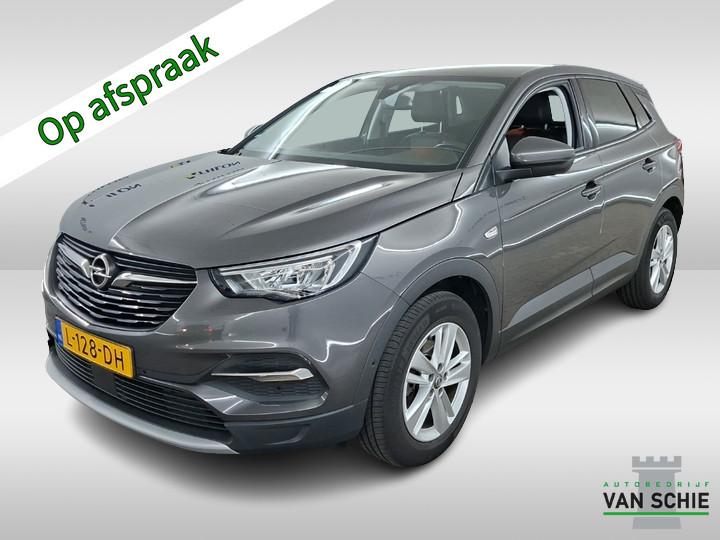 Opel Grandland X 1.2 Turbo Elegance 1e-Eig. & Dealer-Onderh, Auto's, 12 maanden, Stof, Gebruikt, 1199 cc