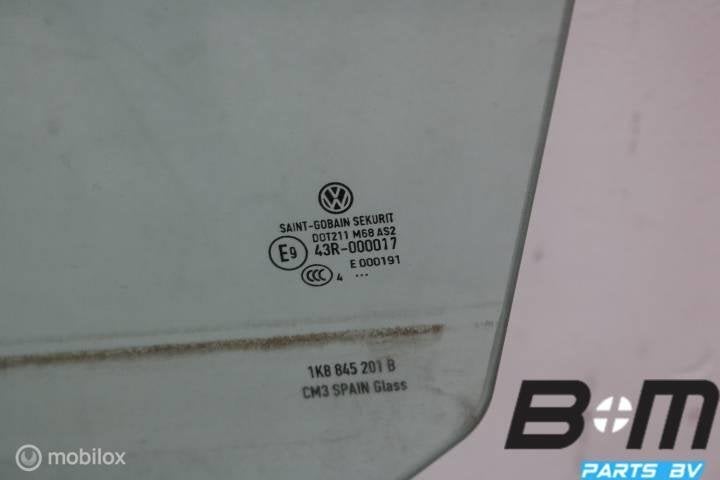 Portierruit links VW Scirocco 1K8845201B, Auto-onderdelen, Gebruikt