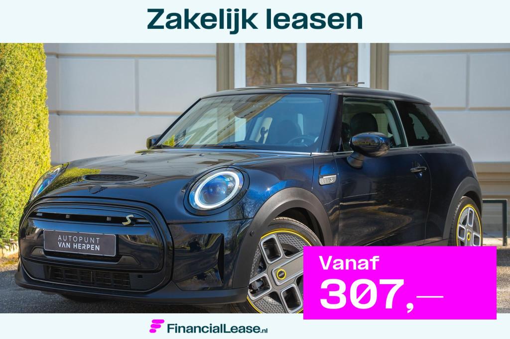Mini Mini Electric Classic 33 kWh PANO | H&K | HUD | LEDER |, 12 maanden, 4 stoelen, Lease, Onderhoudsboekje