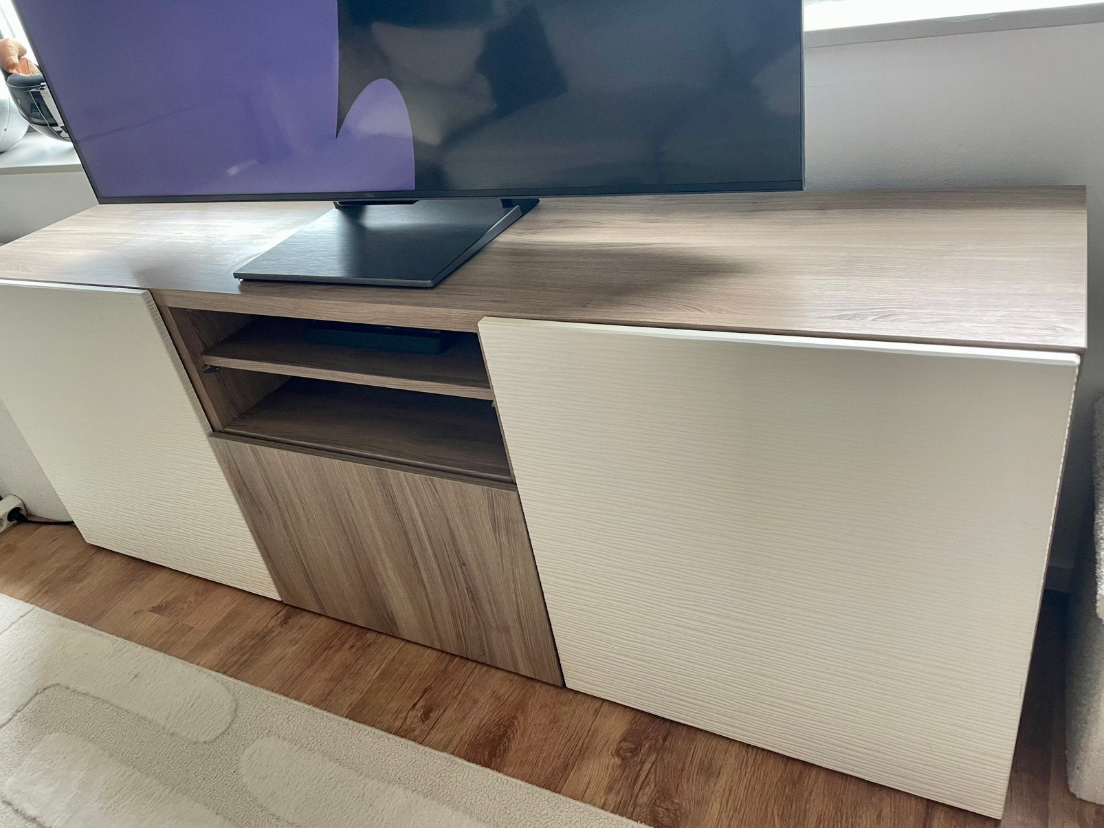 Ikea tv meubel, Ophalen, 150 tot 200 cm, Zo goed als nieuw, Minder dan 100 cm