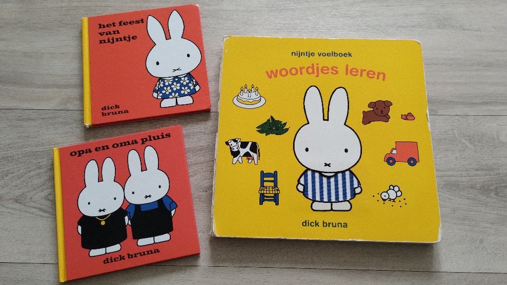 Nijntje Woordjes leren voelboek, Het feest, Opa & oma Pluis, Gebruikt, Overige merken, Overige typen, Nijntje