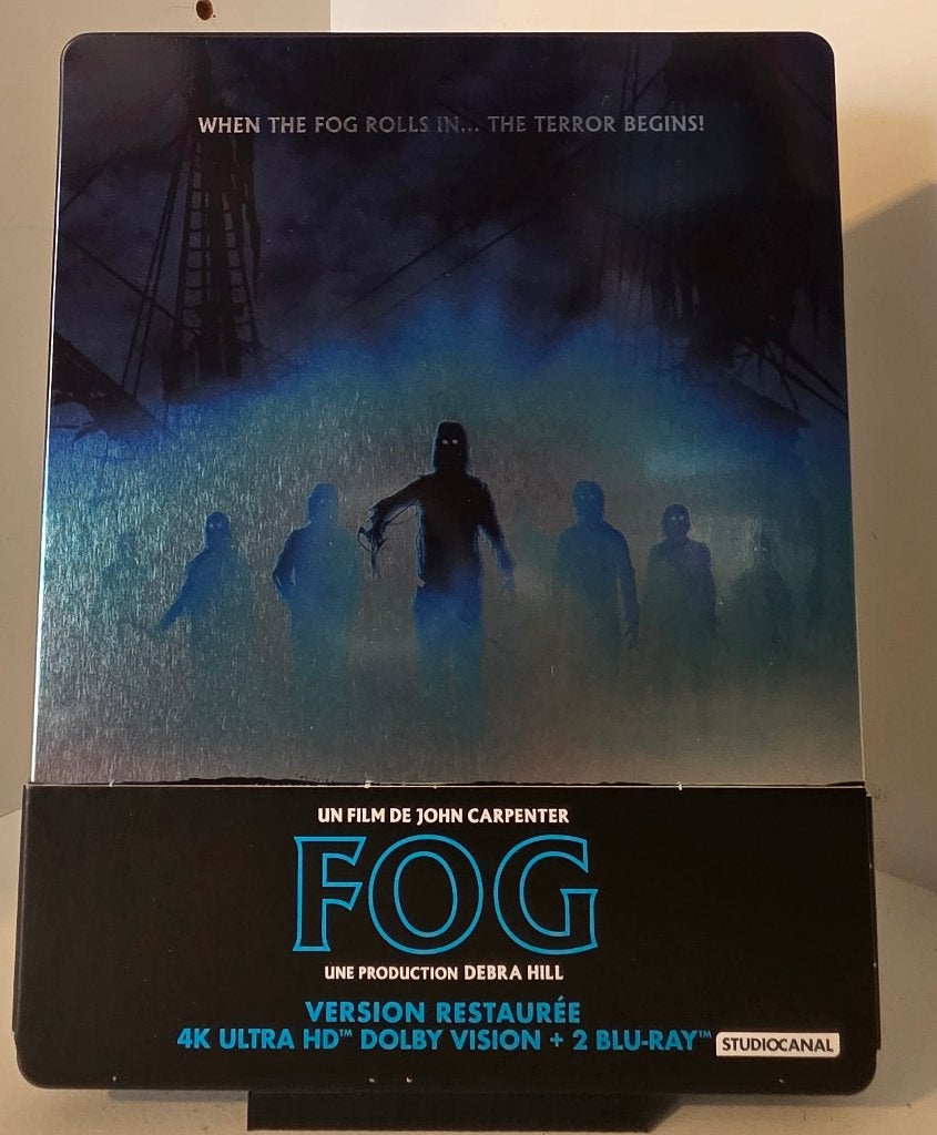 THE FOG - LtD DF Steel - Blu-ray+4K UHD OOP, Cd's en Dvd's, Horror, Verzenden, Film, 4K Ultra HD Blu-ray