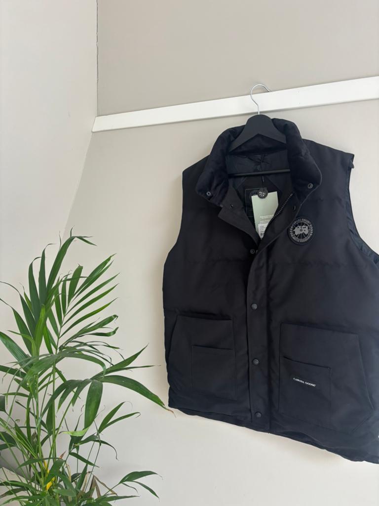 Canada Goose black label bodywarmer maat L/XL, Ophalen of Verzenden, Nieuw, Maat 56/58 (XL), Zwart