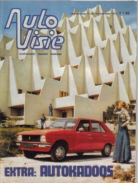 Autovisie 46 1973 : Opel Ascona 19SR - Mini Cooper Innocenti, Ophalen of Verzenden, Gelezen, Algemeen