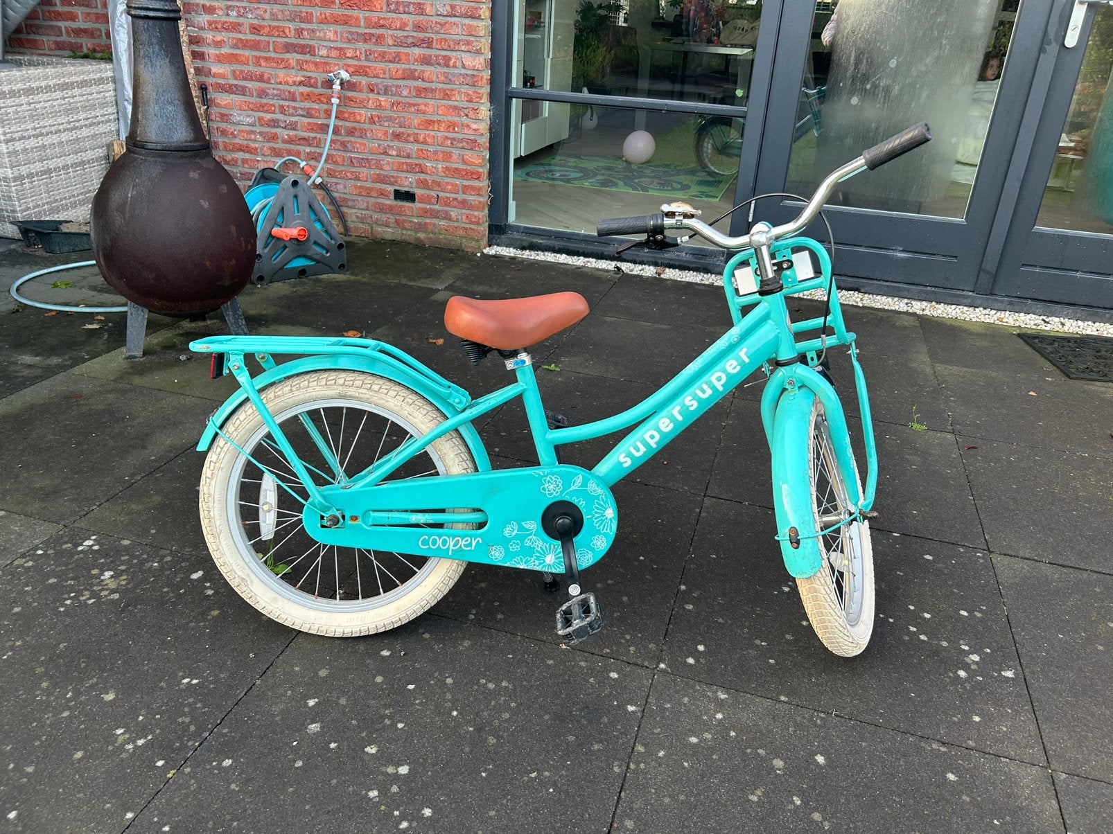 Supersuper Cooper 18”, Ophalen of Verzenden, Gebruikt, Terugtraprem, 16 tot 20 inch