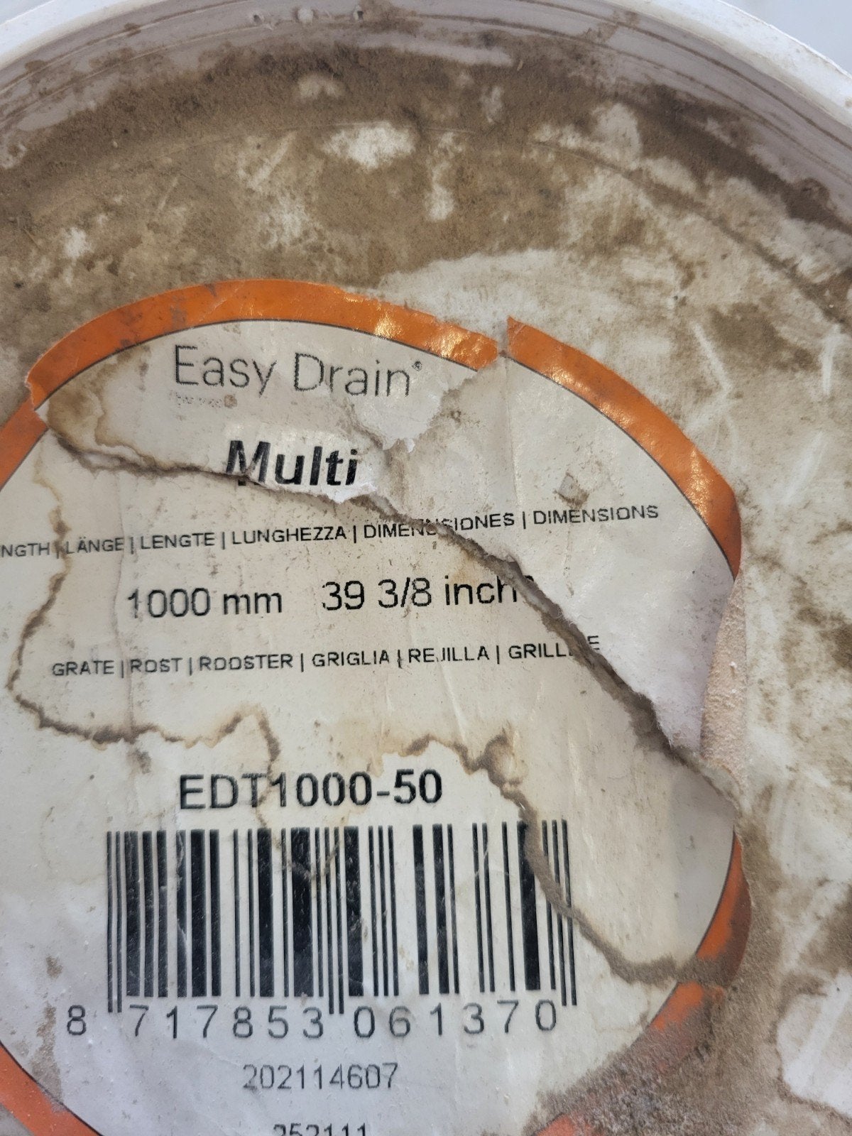 Easy Drain Multi douchegoot 1000 mm, Ophalen, 100 tot 150 cm, 100 tot 150 cm, Overige typen
