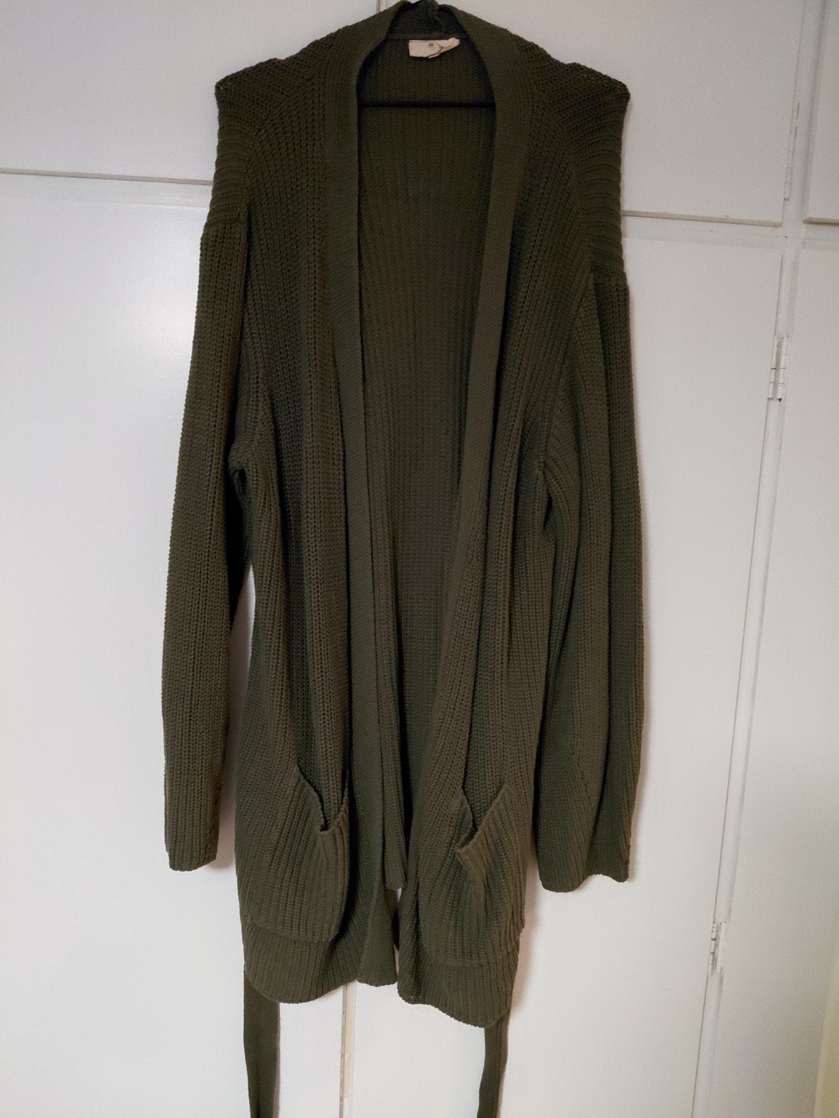 nieuwe prachtige groene katoenen vest XL 42, Kleding | Dames, Truien en Vesten, Ophalen of Verzenden, Nieuw, Maat 42/44 (L), Groen