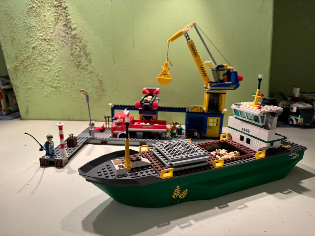 LEGO City haven 4645, Kinderen en Baby's, Speelgoed | Duplo en Lego, Verzenden, Zo goed als nieuw