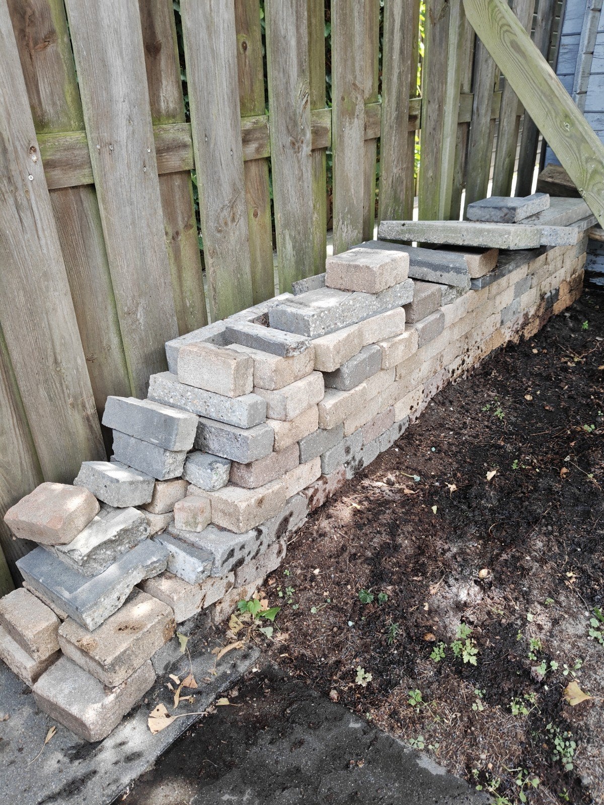 Diverse gebruikte stenen voor tuin of bestrating, Doe-het-zelf en Verbouw, Metselstenen, Ophalen, Gebruikt, Overige typen