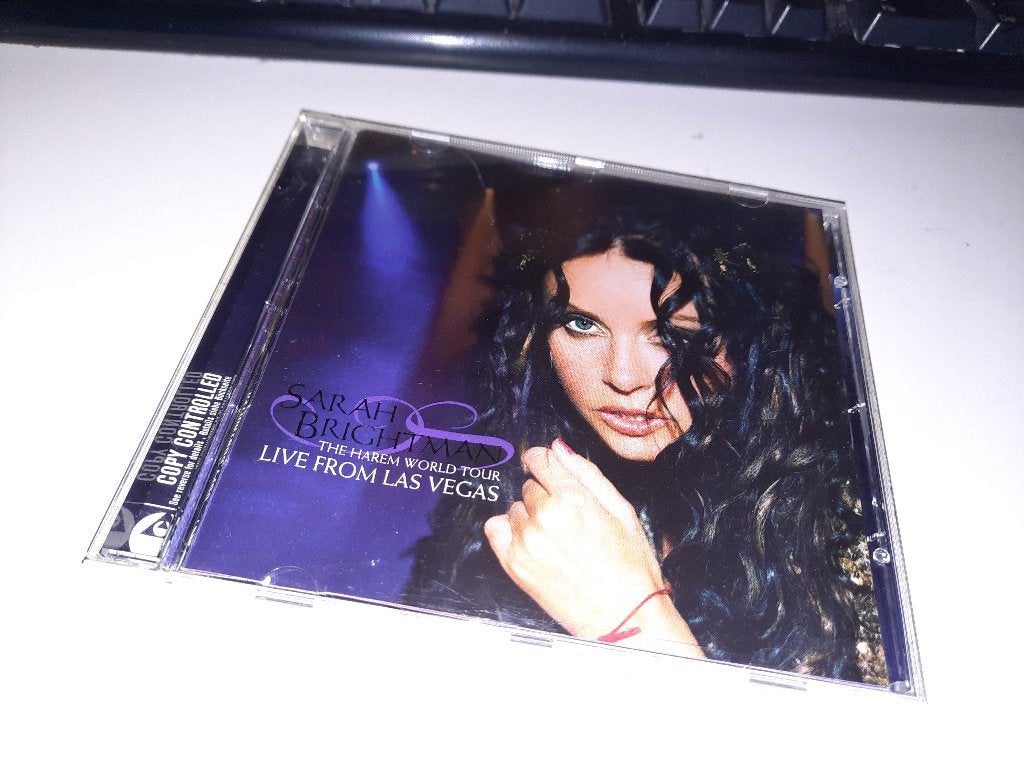 CD Sarah Brightman The Harem World Tour: Live From Las Vegas, Ophalen, Zo goed als nieuw