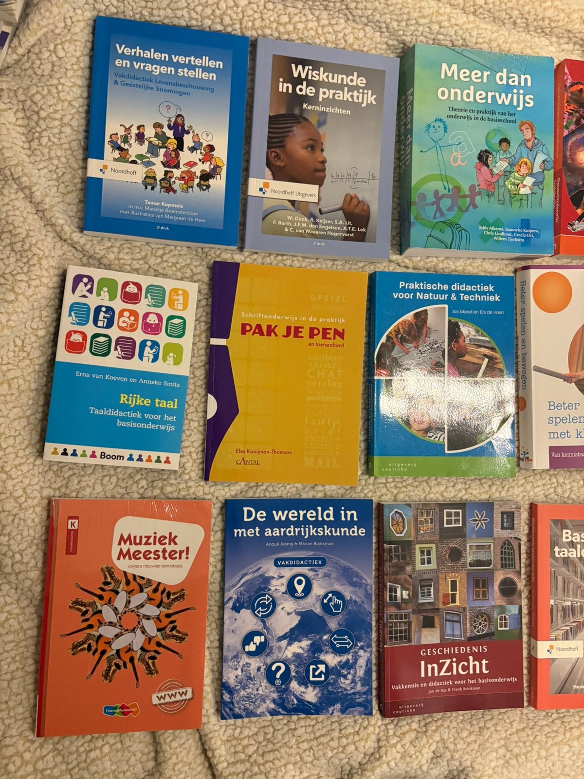 Schoolboeken pabo, Ophalen of Verzenden, Zo goed als nieuw, School, Studie en Wetenschap