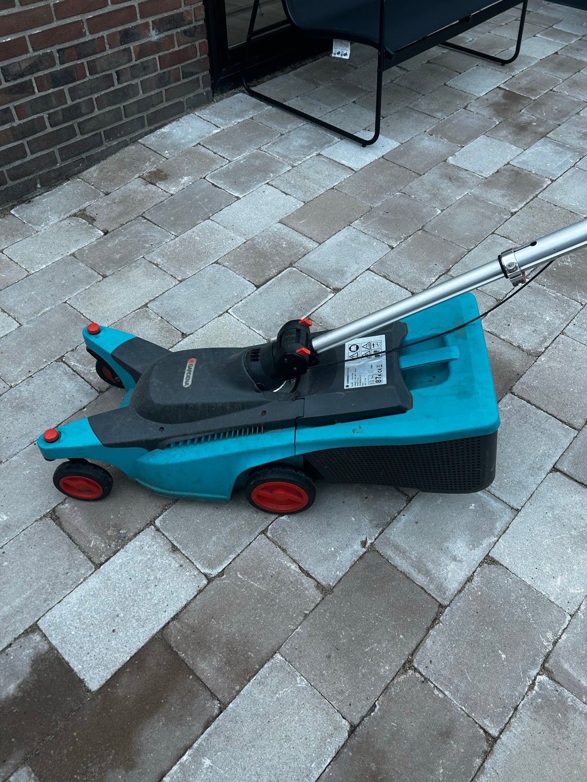 Gardena Elektrische Grasmaaier - in goede staat, Ophalen, Cirkelmaaier, Elektrische grasmaaier, Zo goed als nieuw
