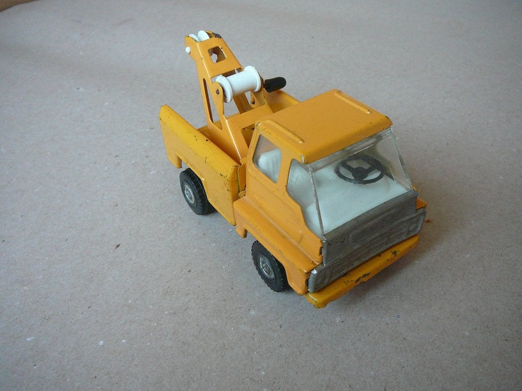 blikken auto ( takelwagen), Hobby en Vrije tijd, Ophalen of Verzenden, Gebruikt, Auto