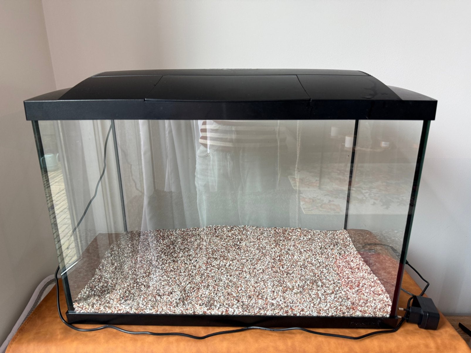 Superfish aquarium 60 liter incl. Filter, licht, verwarming, Dieren en Toebehoren, Ophalen, Gebruikt, Leeg aquarium, Superfish