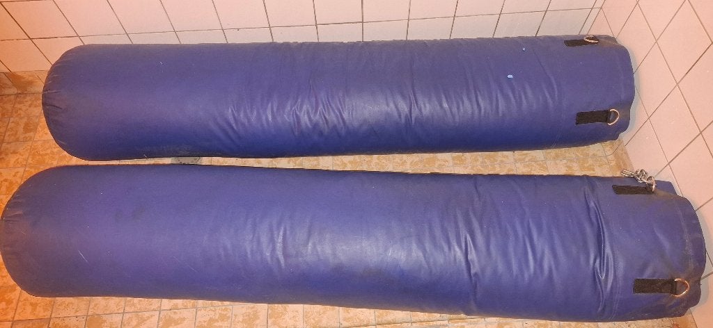Bokszakken samen voor 25-, Sport en Fitness, Ophalen, Gebruikt, Bokszak