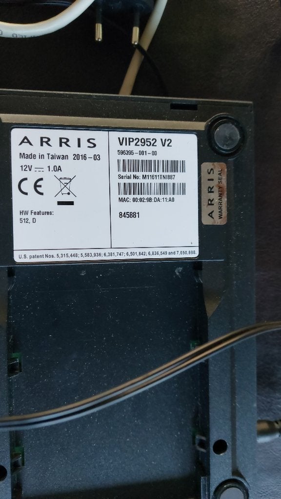 Arris 2952 2 stuks, Ophalen of Verzenden, Gebruikt, Decoder
